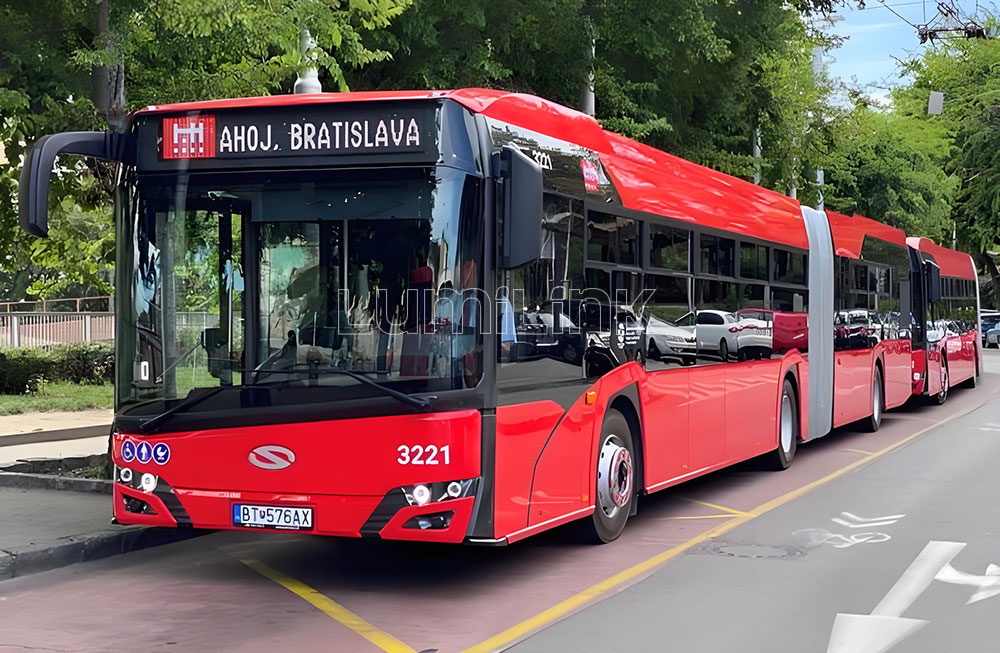 bus led destination signs Slovakia