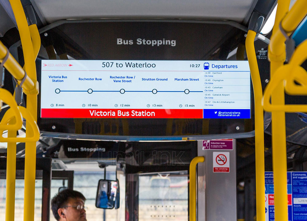 Passenger Information Display in London