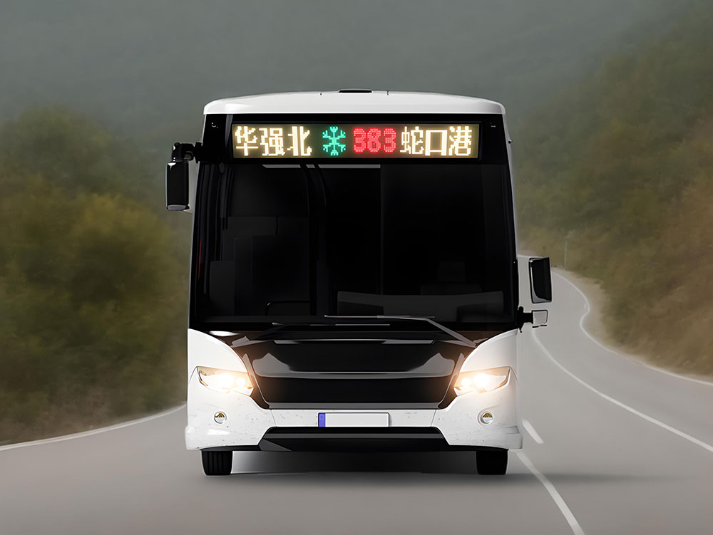 new bus route display board new bus route display board