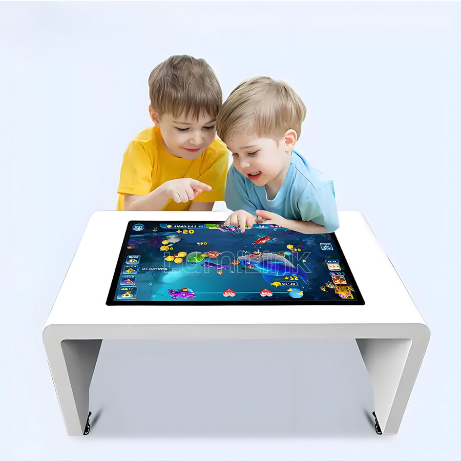 Touchscreen table for business